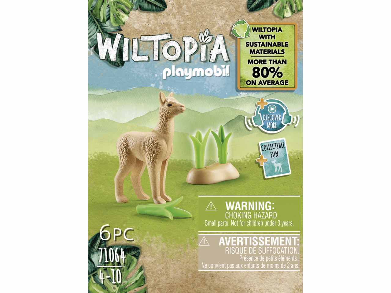 Playmobil wiltopia piccolo alpaca