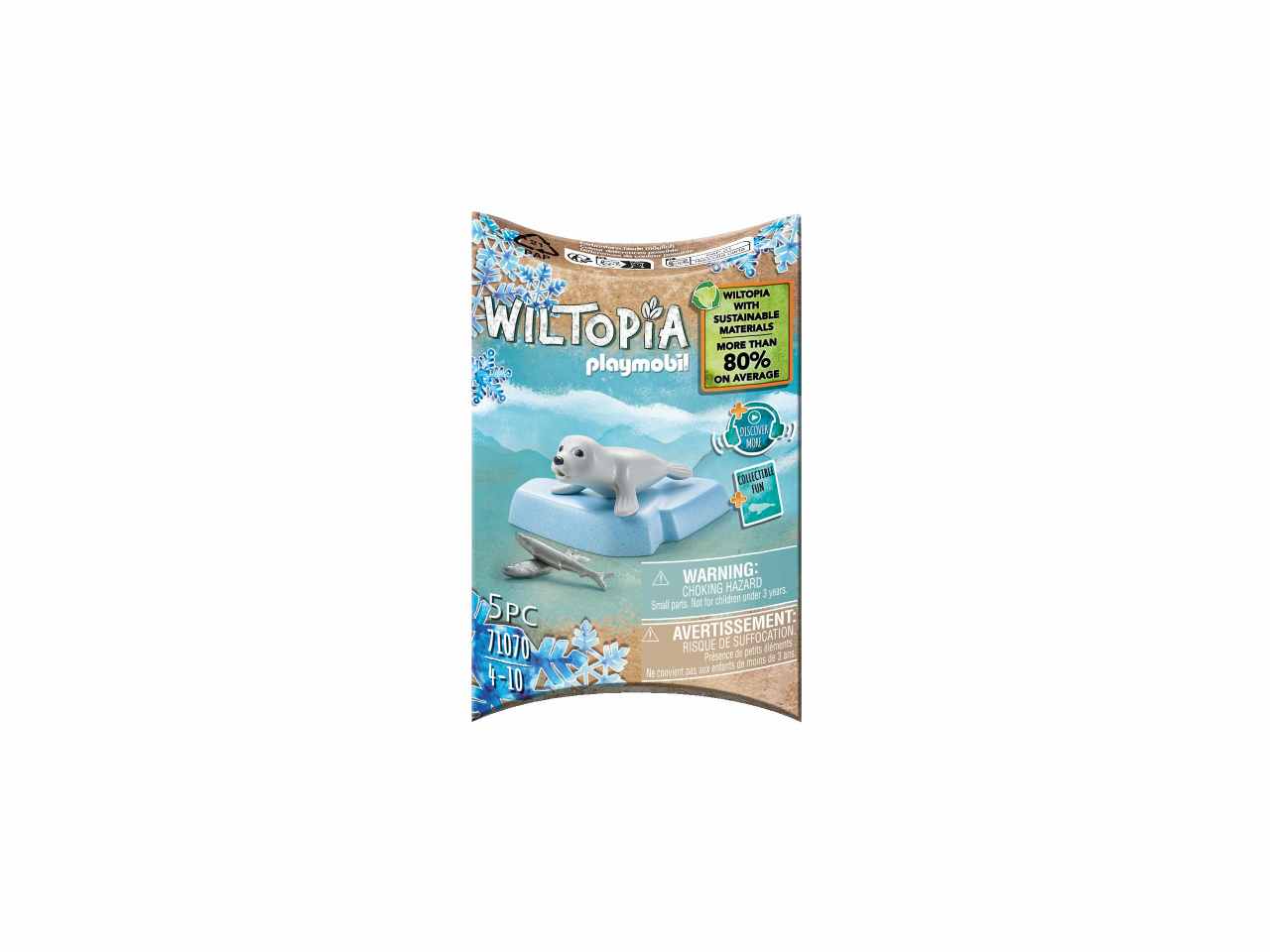 Playmobil wiltopia piccola foca