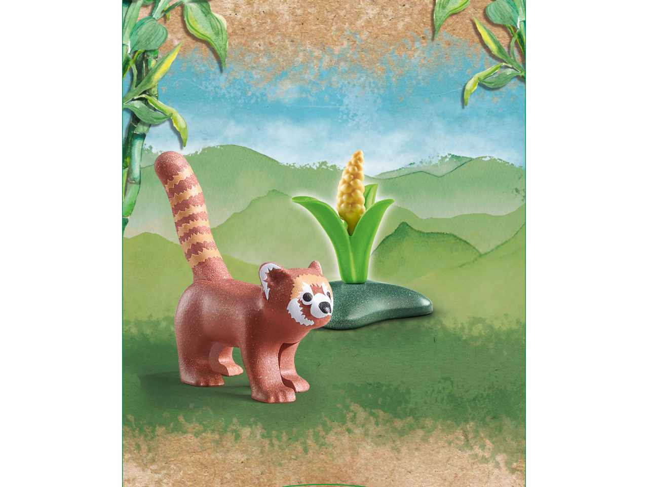 Playmobil wiltopia panda rosso