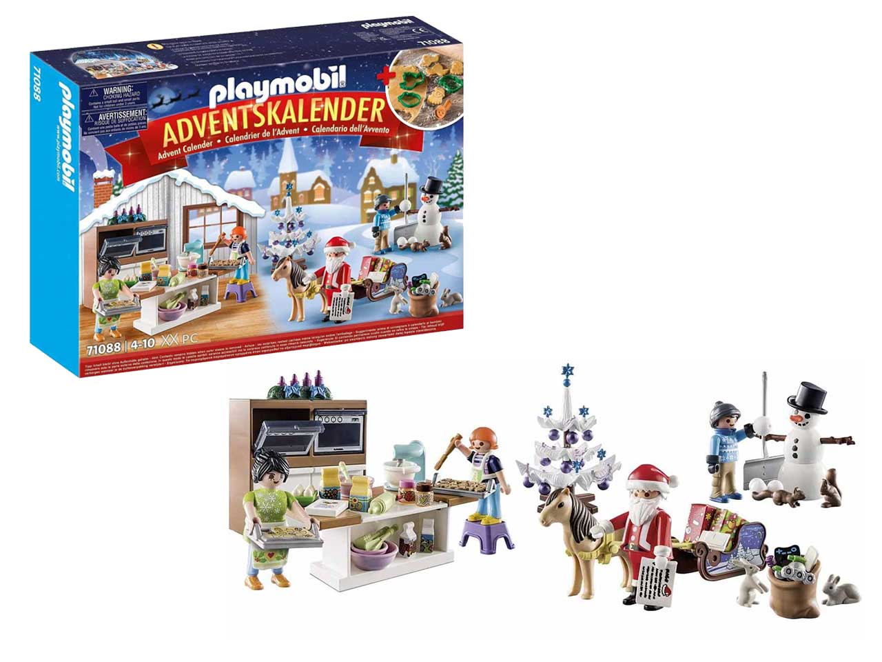 Playmobil calendario dell'avvento - pasticceria di natale