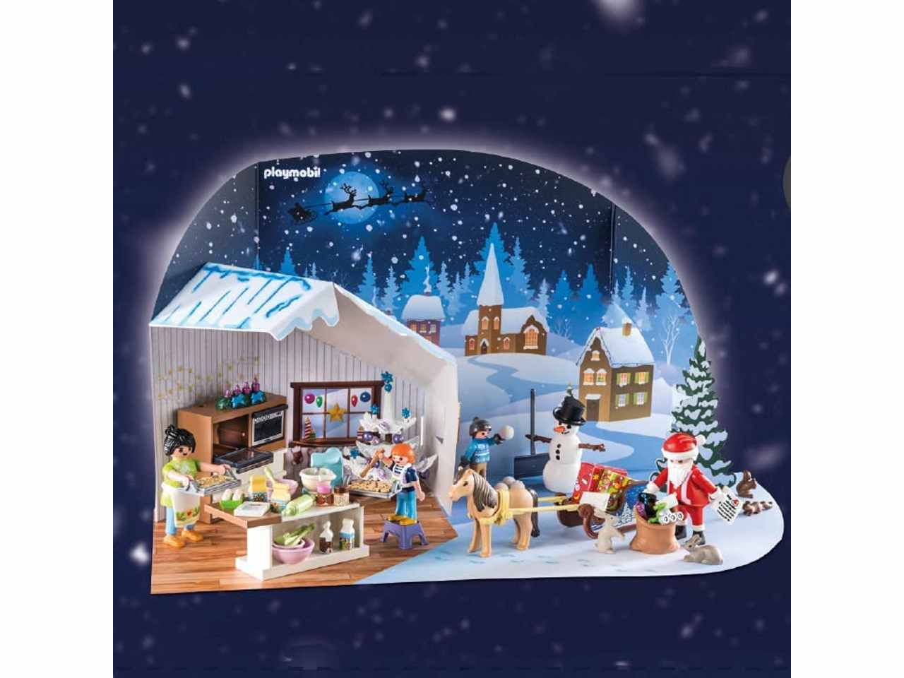 Playmobil calendario dell'avvento - pasticceria di natale