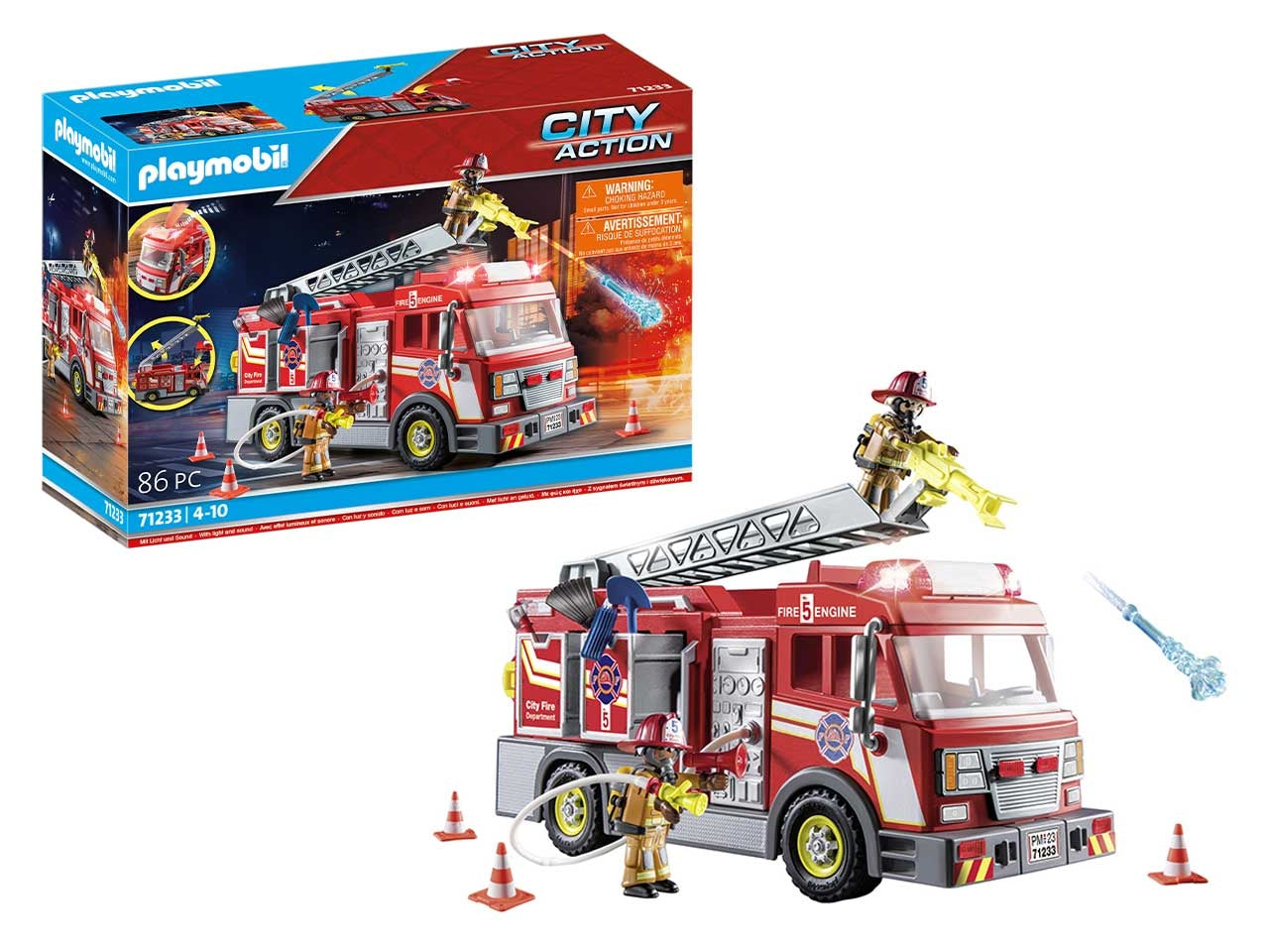 Playmobil fire truck