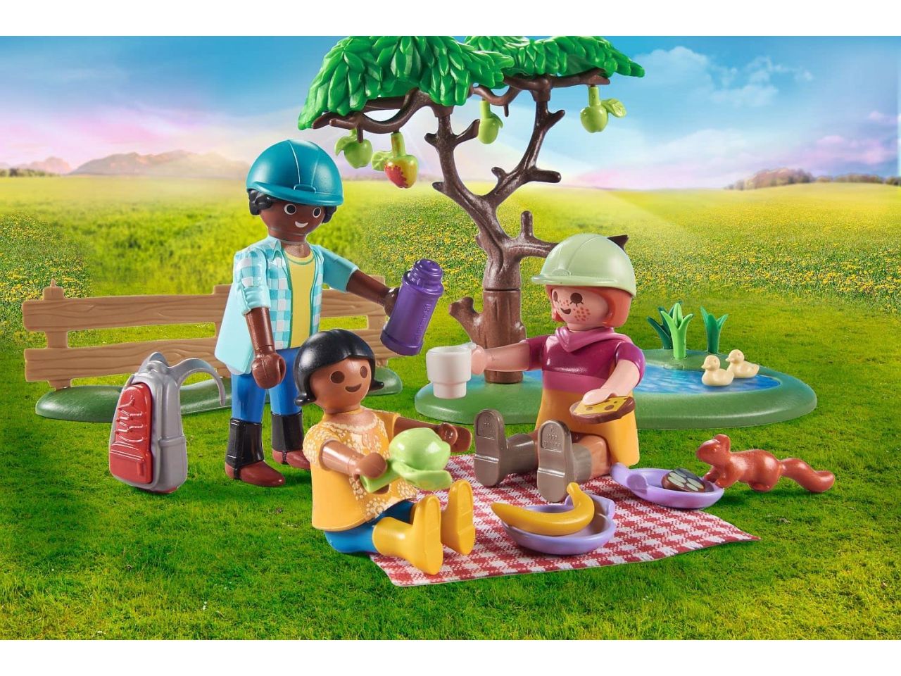 Playmobil picnic coi cavalli