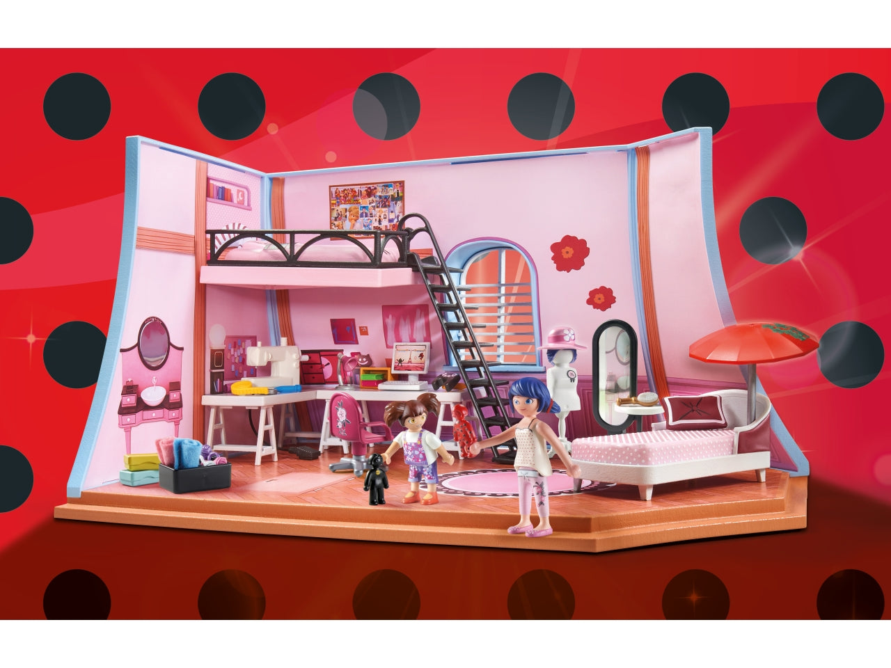 Playmobil miraculous: la stanza di marinette