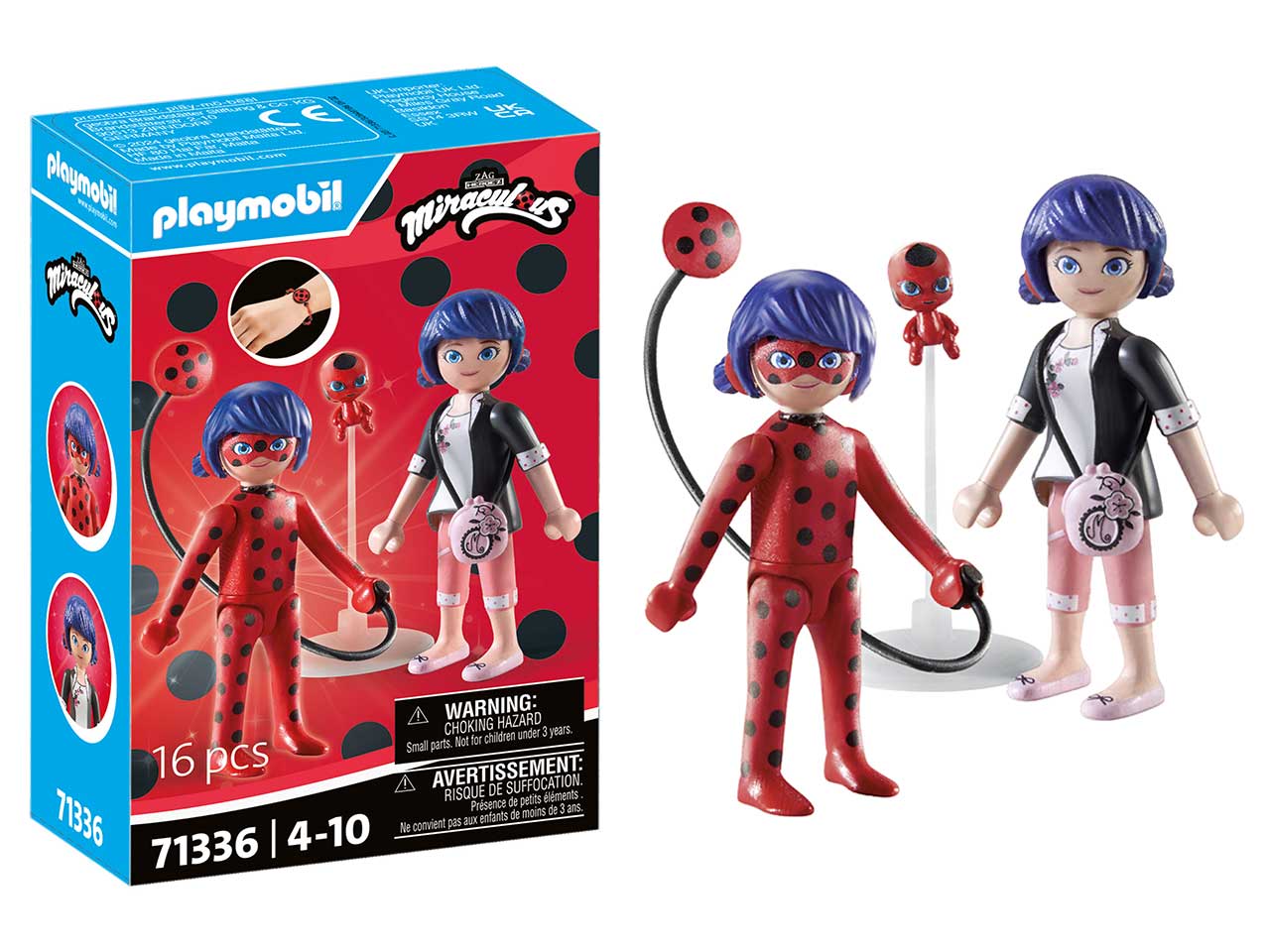 Playmobil miraculous: marinette & ladybug