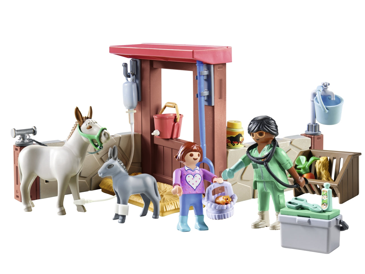 Playmobil veterinaio della fattoria