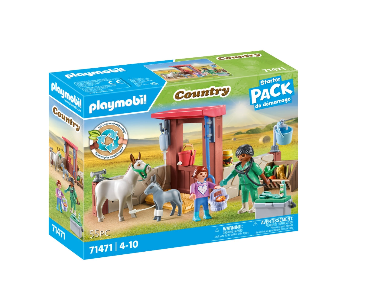 Playmobil veterinaio della fattoria