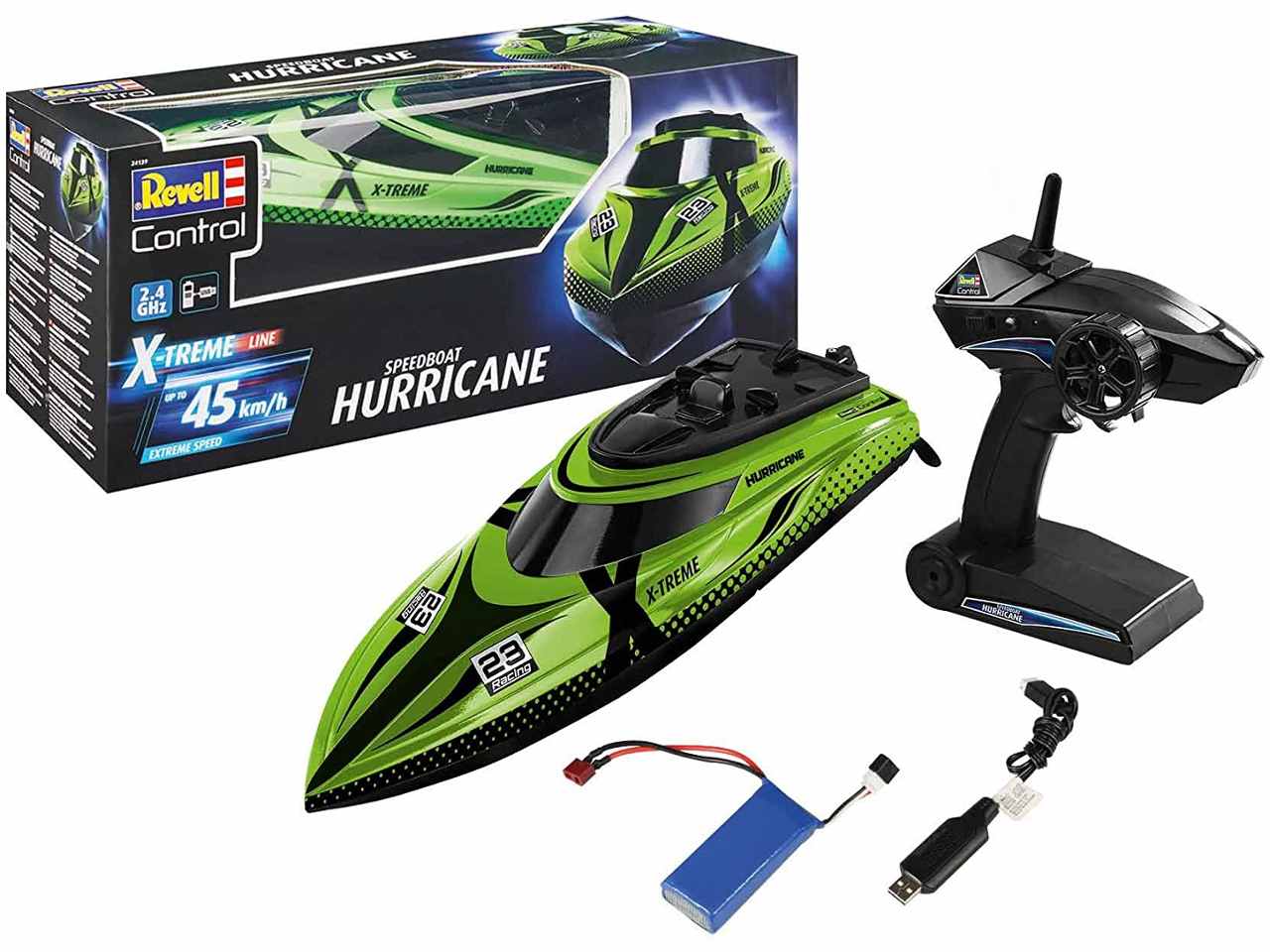 Motoscafo r/c huricane rtr/ghz/2ch 241399090