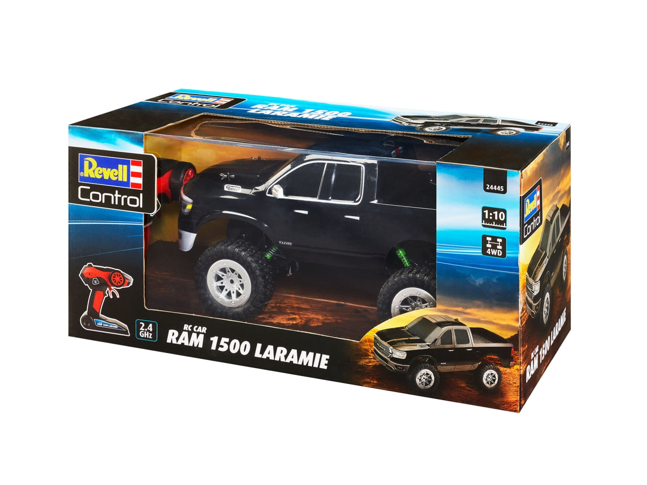 Auto radiocomandata ram 1500 laramie back in black
