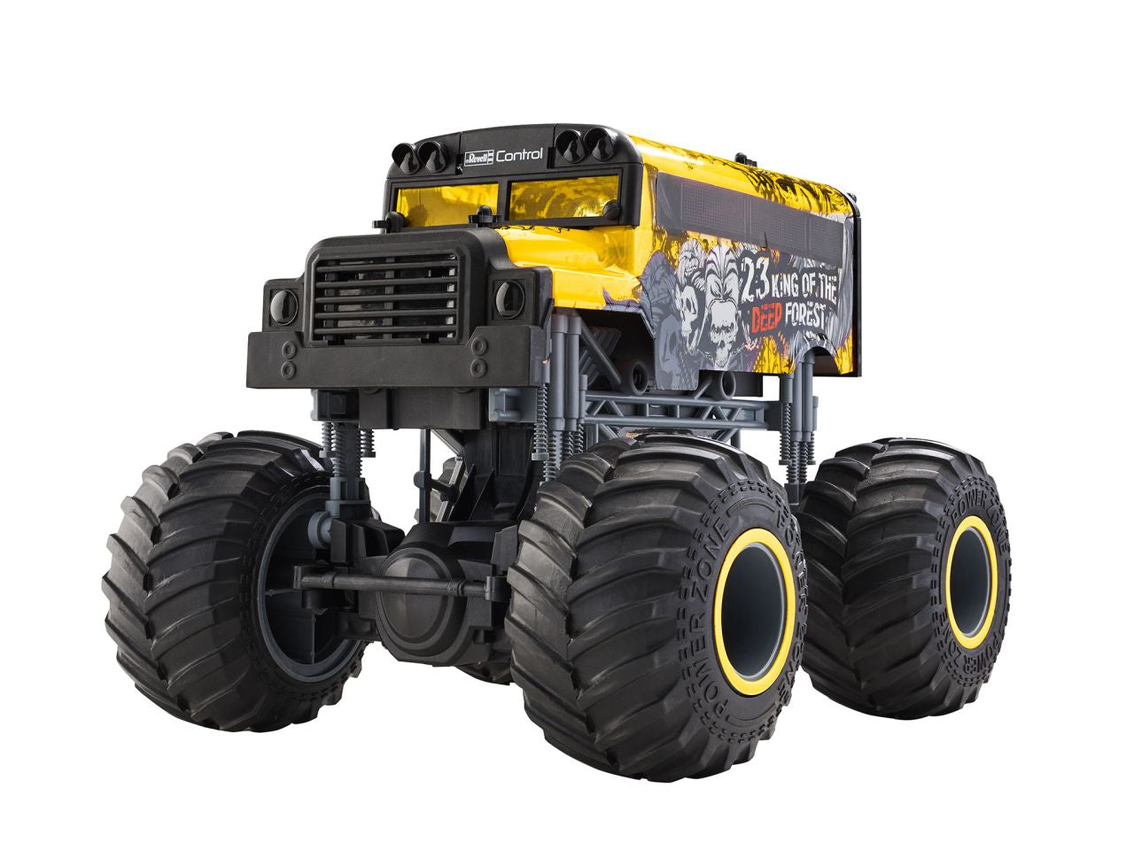 Auto radiocomandata monster truck king of the forest