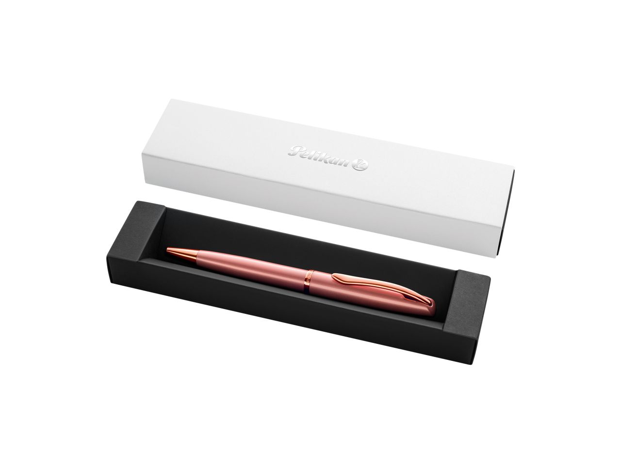 Penna a sfera jazz elegance colore rose in astuccio regalo