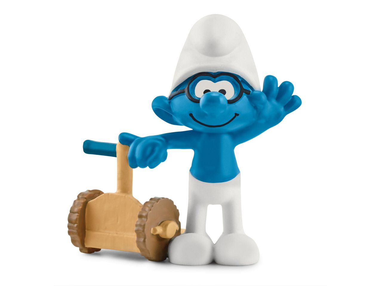 Puffo con segway