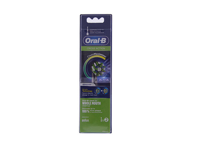 Oral b spazzolino elettr.ric.2 pezzi black