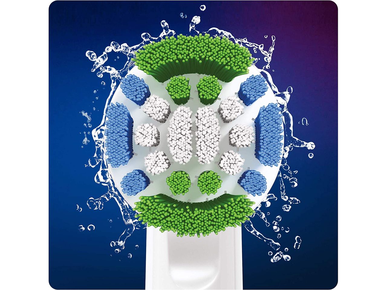 Oral b testine di ricambio precision clean per spazzolino elettrico - la confezione comprende 3 ricambi