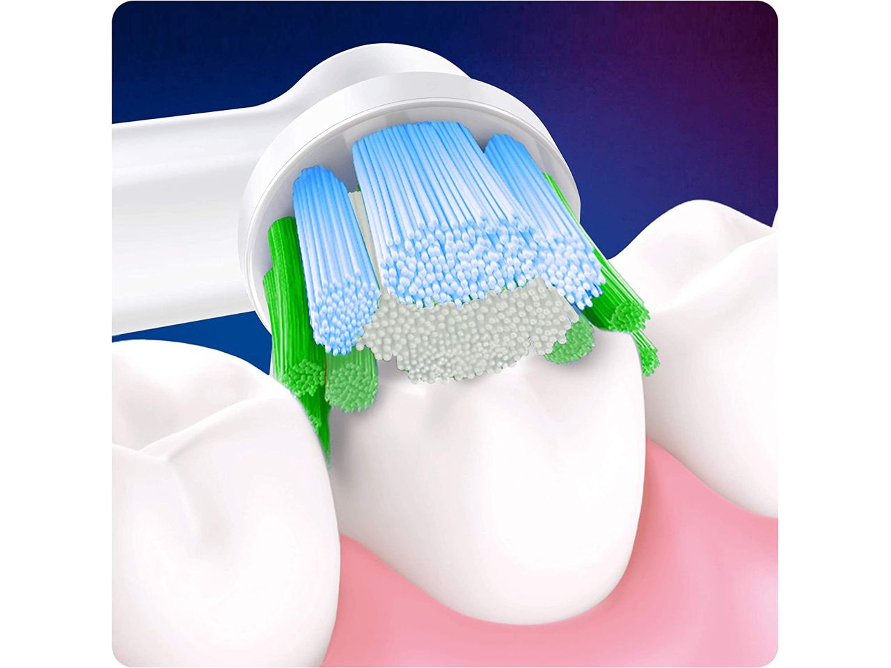Oral b testine di ricambio precision clean per spazzolino elettrico - la confezione comprende 3 ricambi