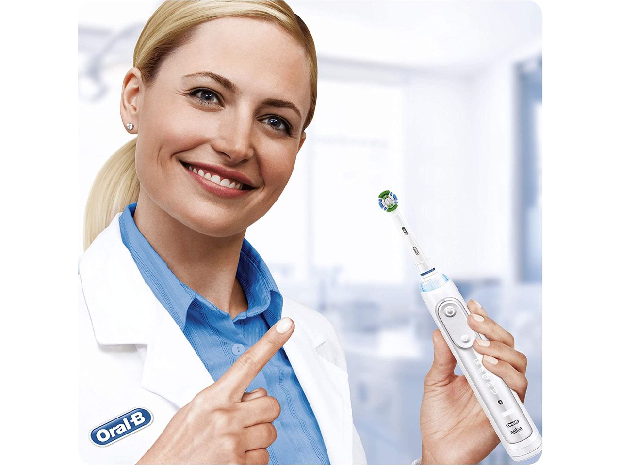 Oral b testine di ricambio precision clean per spazzolino elettrico - la confezione comprende 3 ricambi
