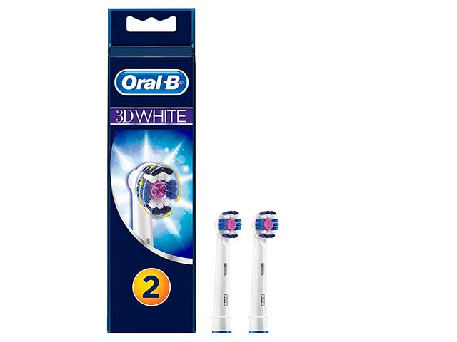 Oral b ricambi 2 pezzi per spazzolino elett.