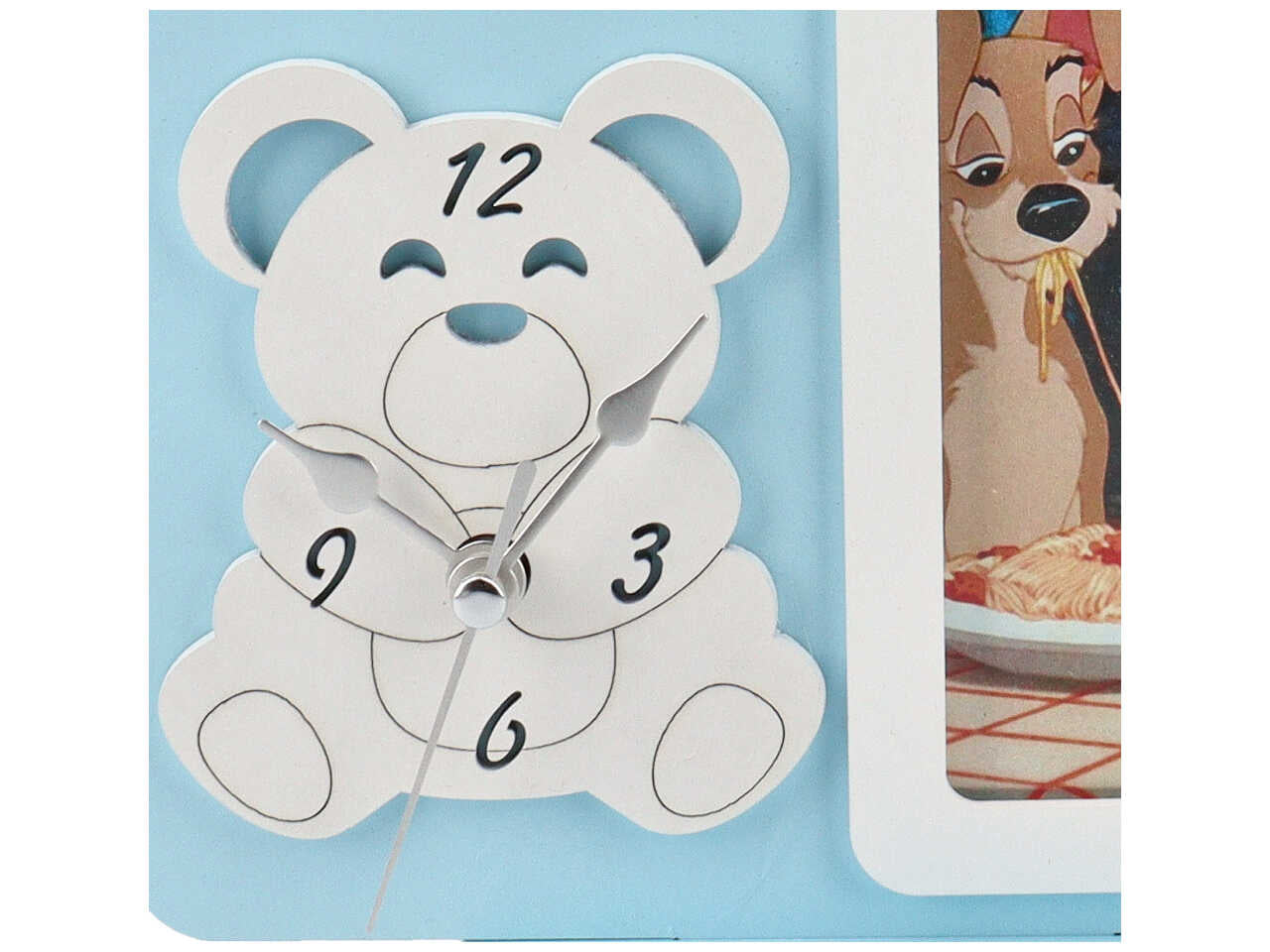 Orologio p.foto orso azzurro cr-7506