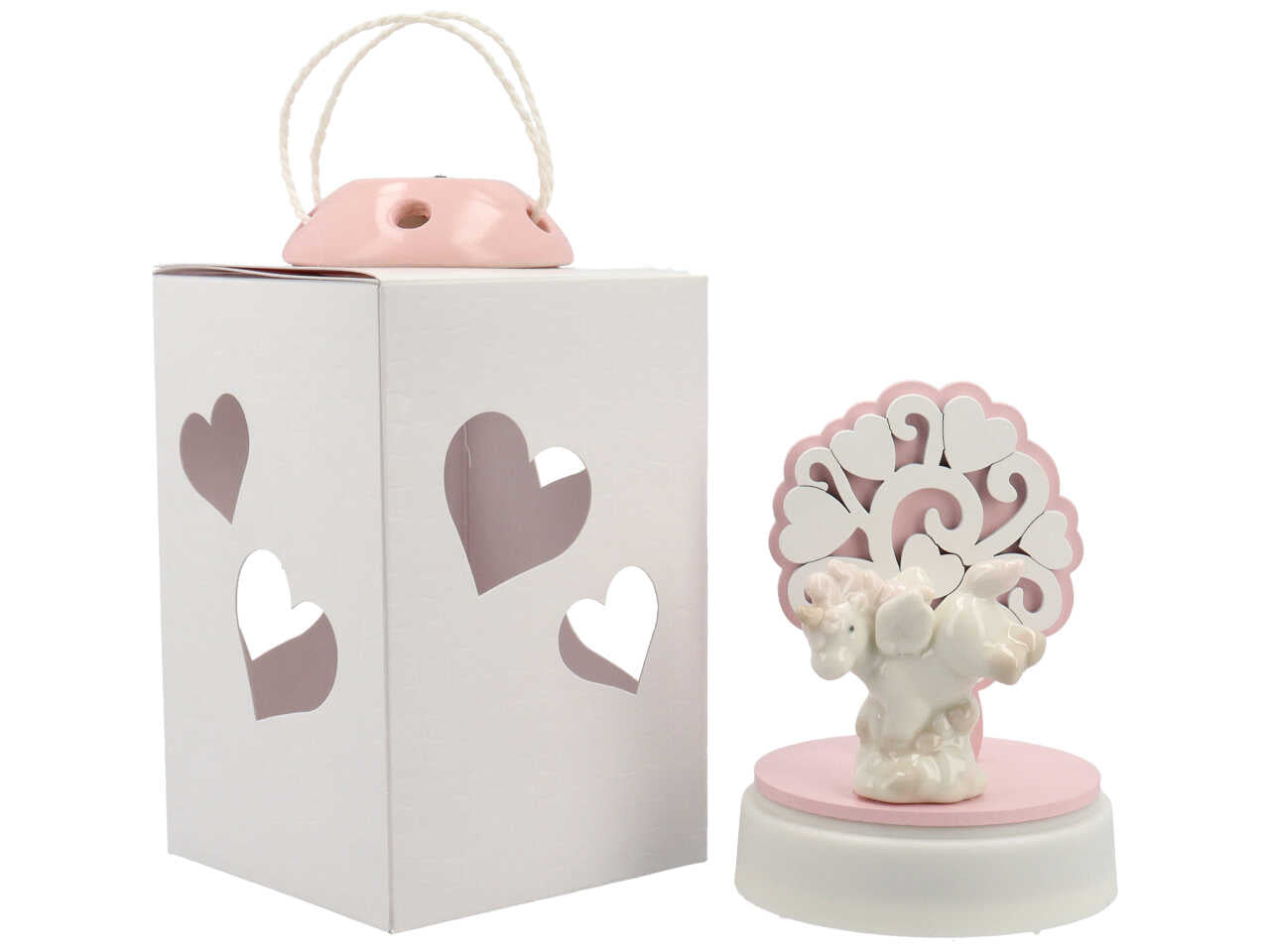 Carillon unicorno rosa cr-4075