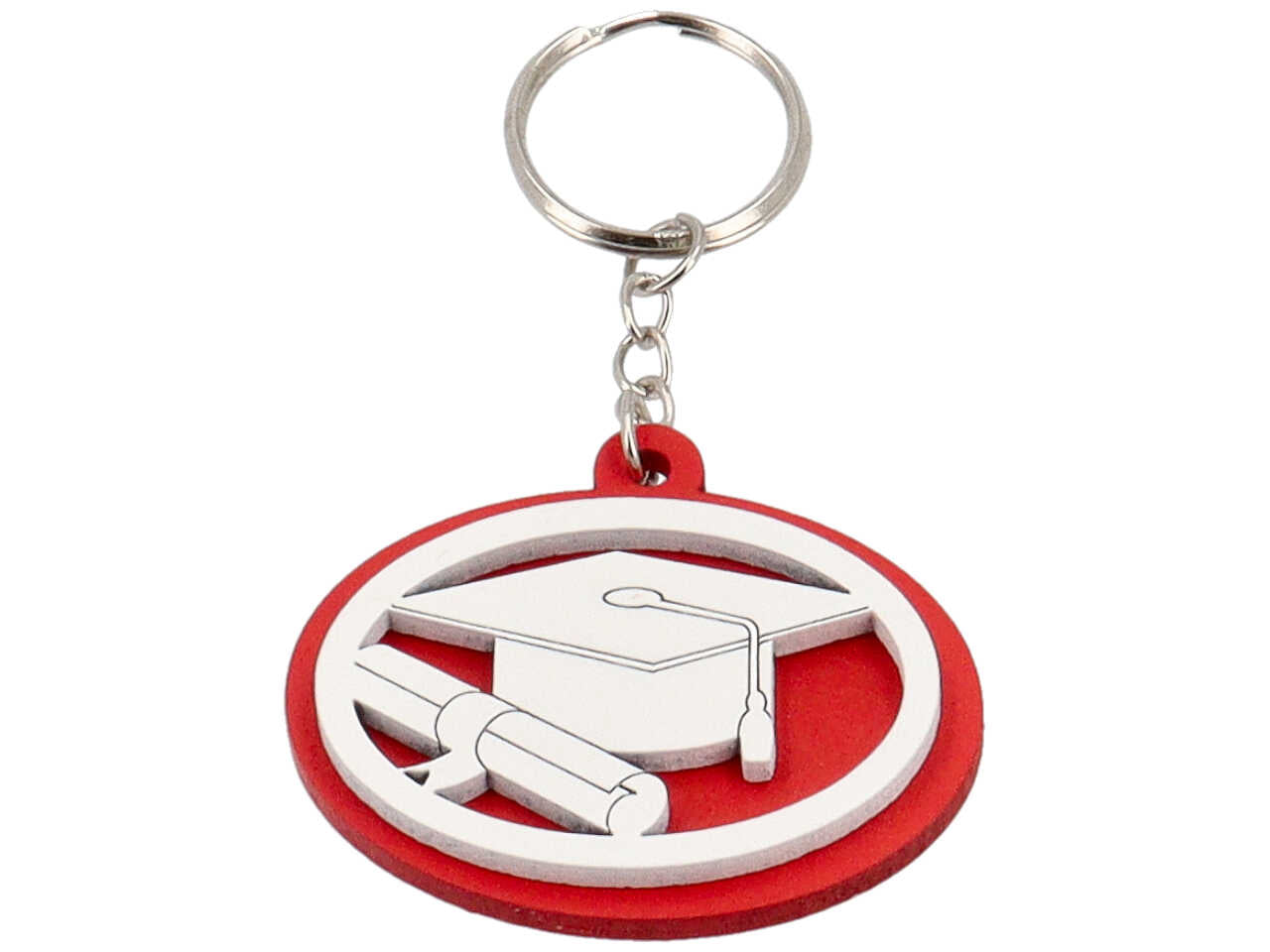 P.chiavi tocco rosso/bianco cr-0464