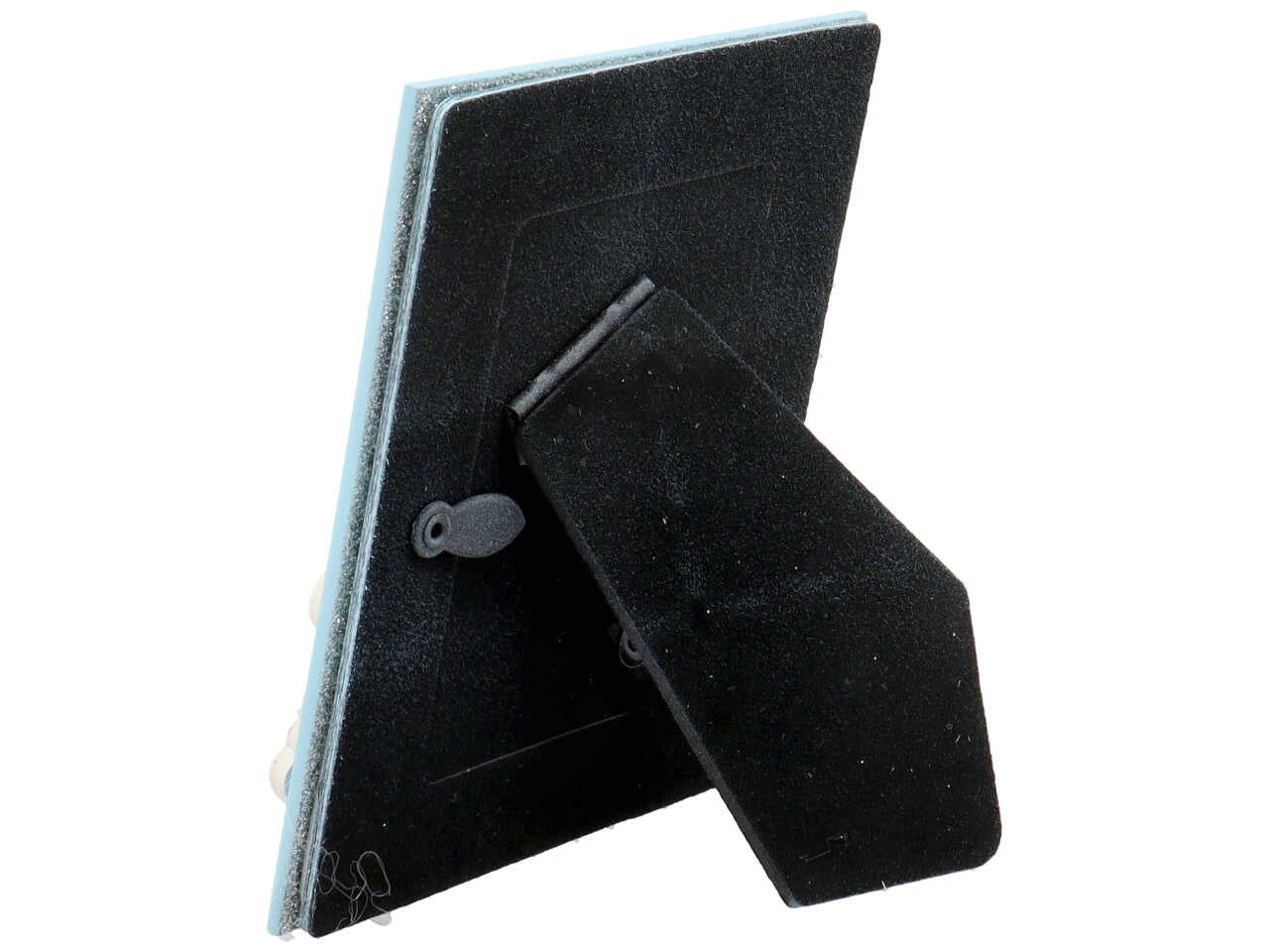 Porta foto azzurro con orsetto
