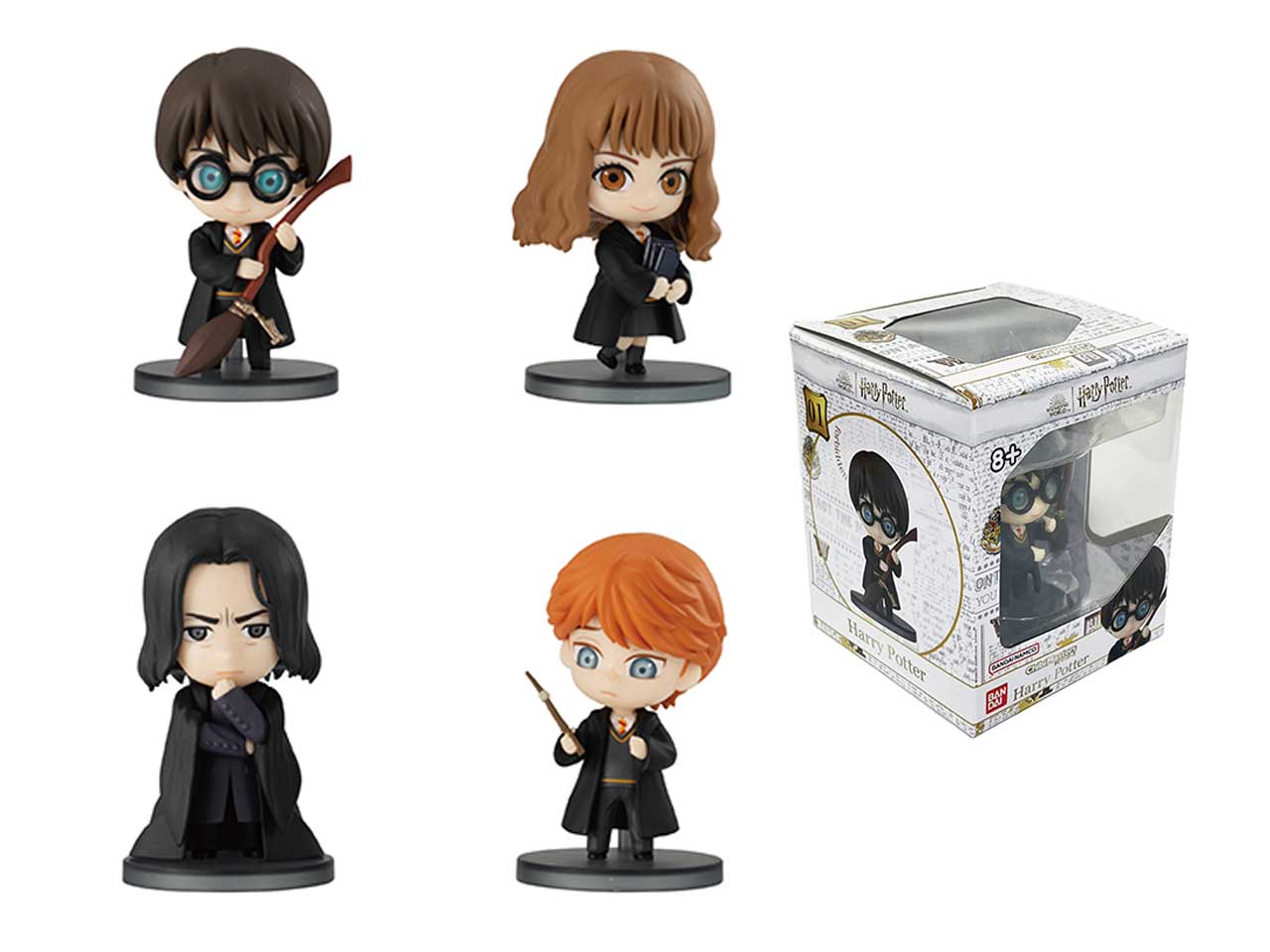 Chibi masters - personaggio 8cm harry potter