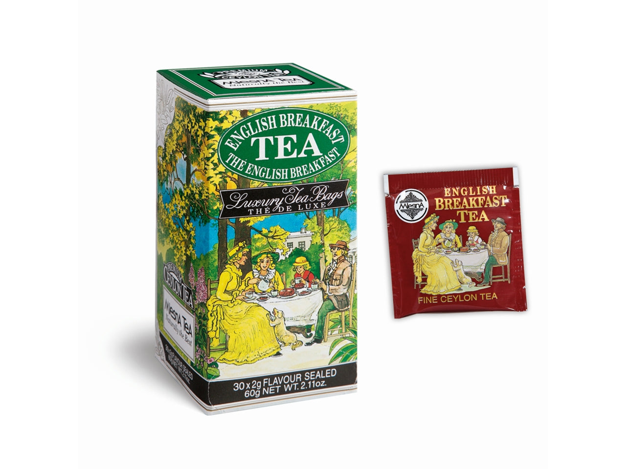 Tè english breakfast - la confezione comprende 30 filtri da 2gr ciascuno