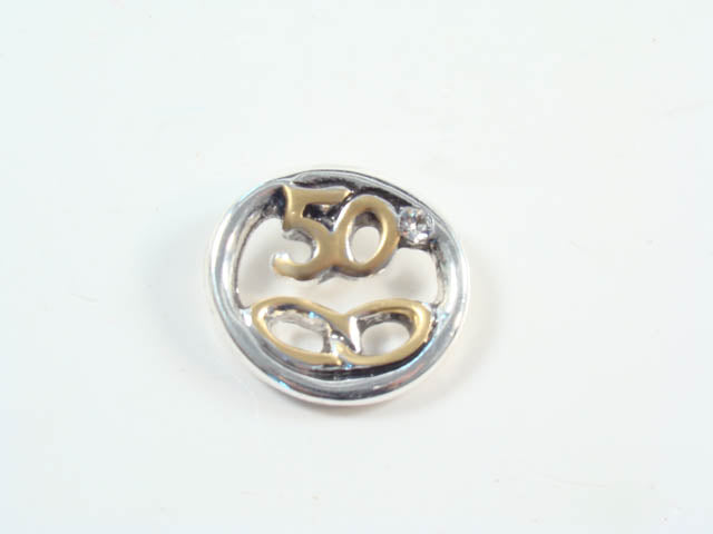 Pendente fedi oro 50 res.arg 1734