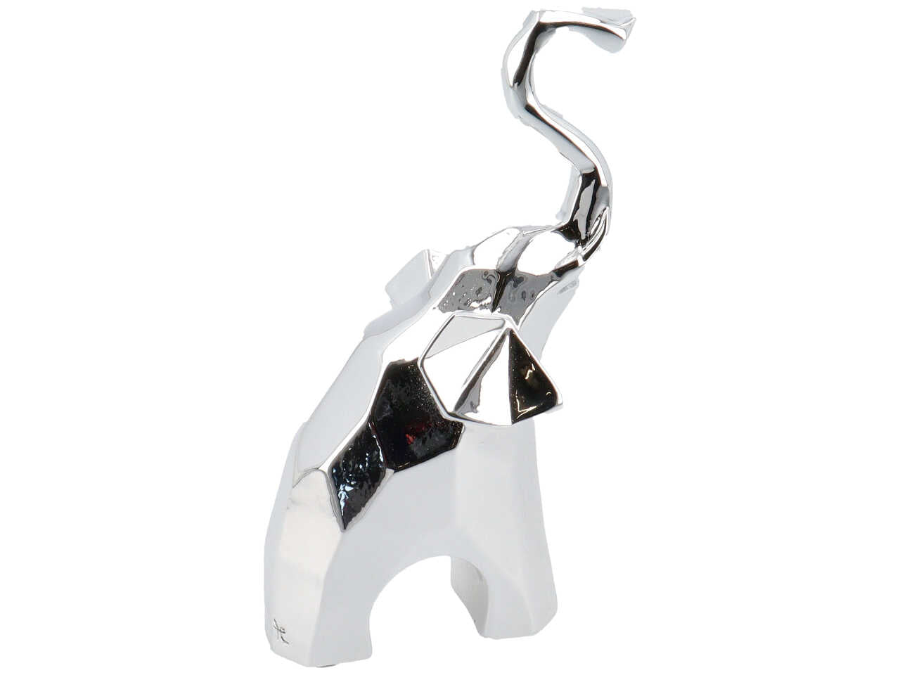 Elefante h14cm argento 4359