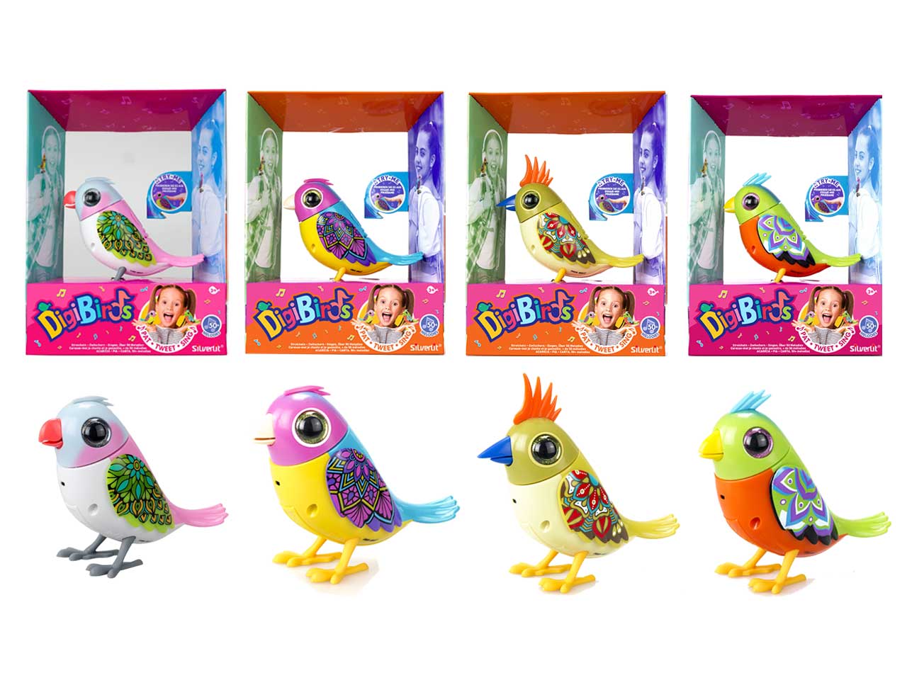 Digibirds single pack serie 2 assortiti