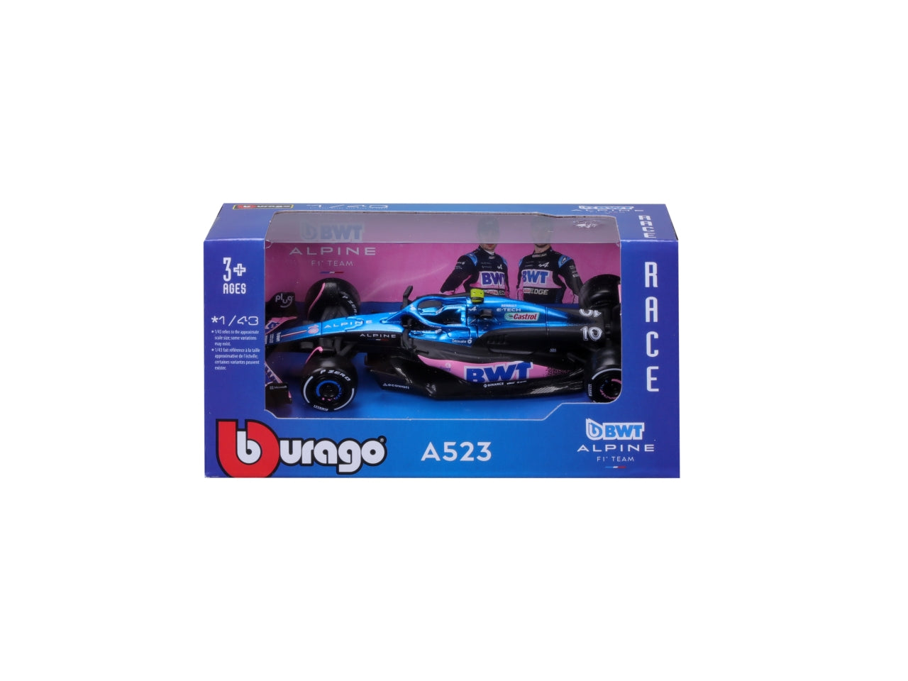 Renault alpine a523 #10 gasley 1:43