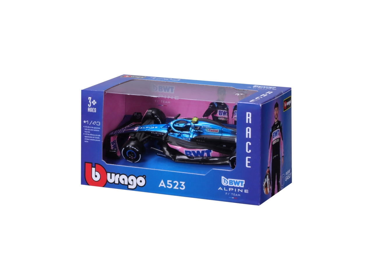 Renault alpine a523 #10 gasley 1:43