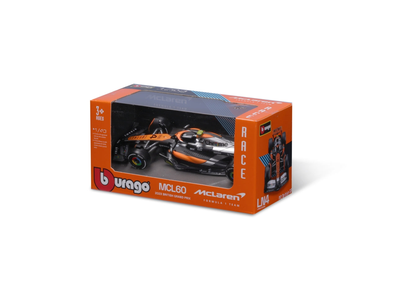 Mc laren mcl60  #4 norris 1:43