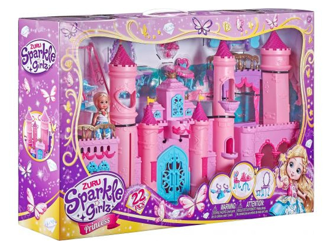 Sparkle girl grande castello per bambole