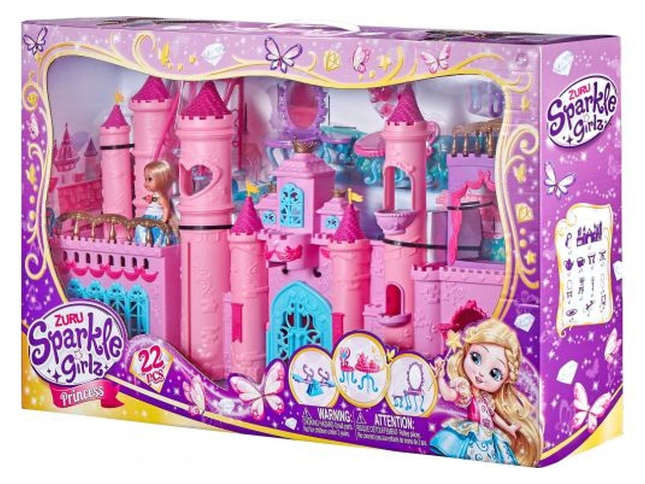Sparkle girl grande castello per bambole