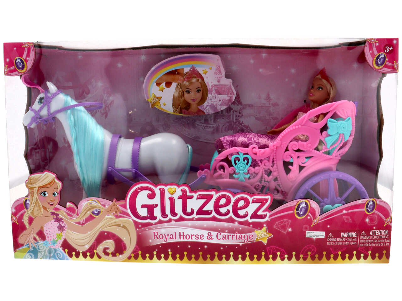Glitzeez royal horse & carriage