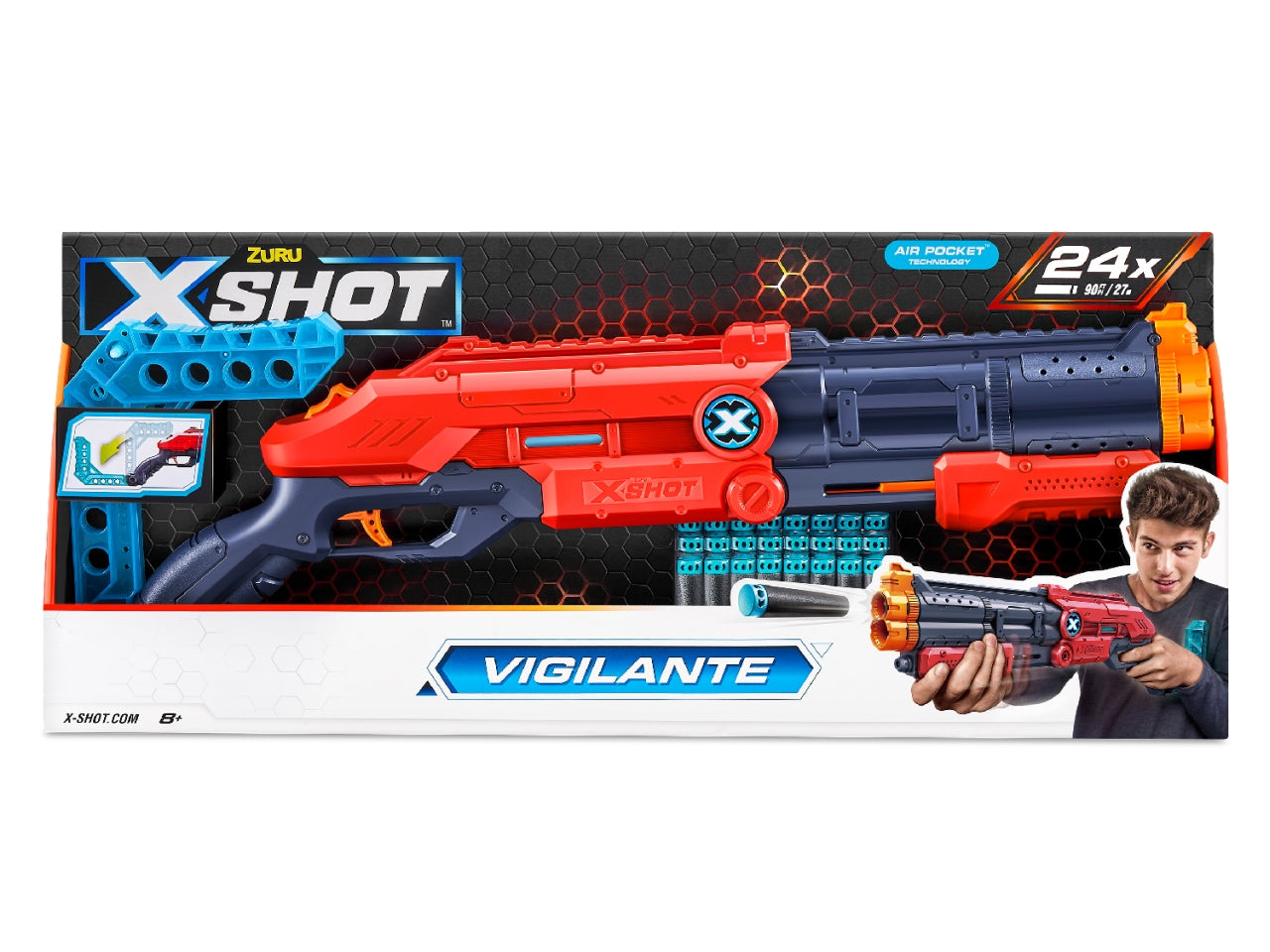 X-shot vigilante 24 dardi