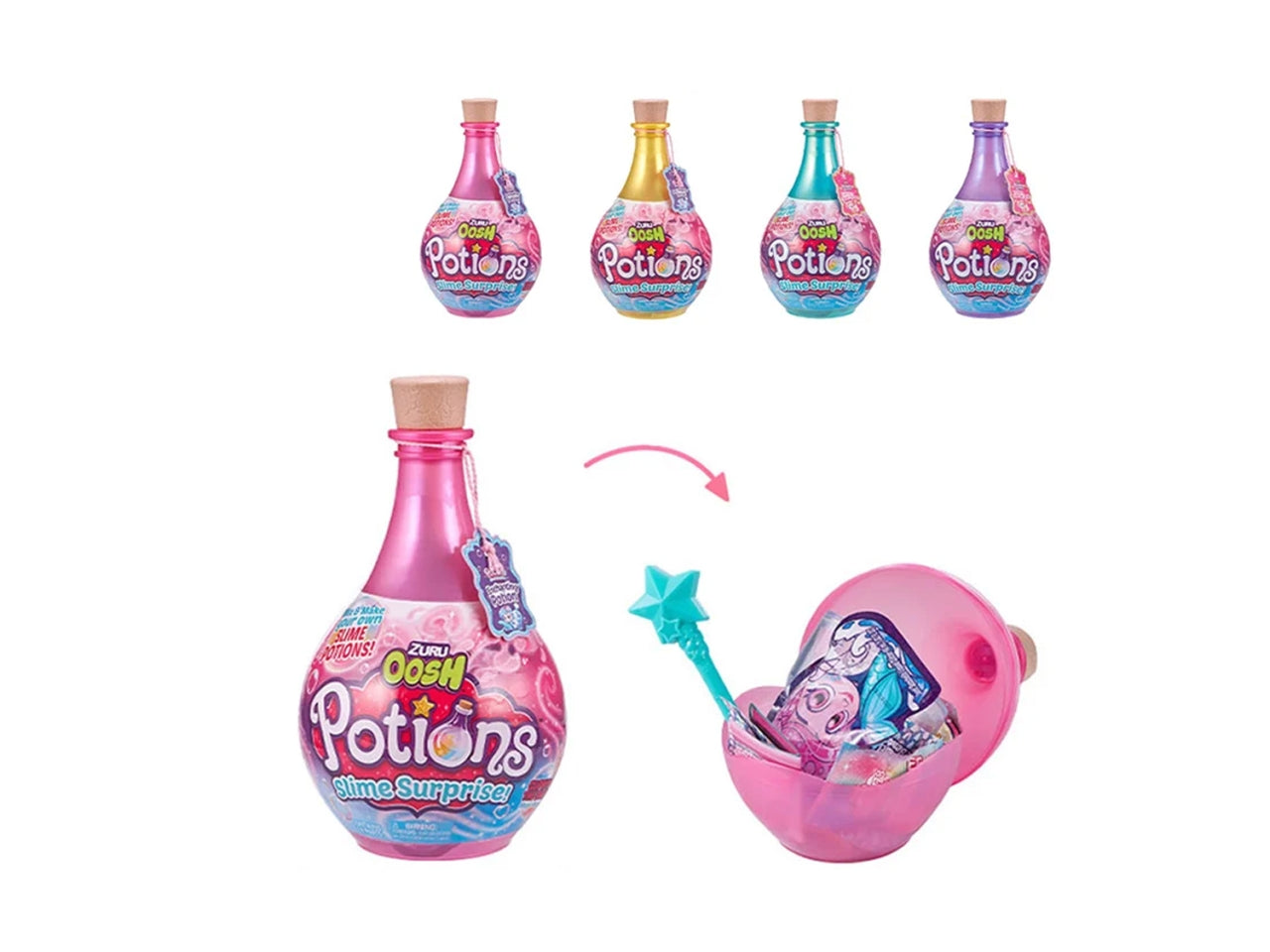Magic potions crea slime ampolla