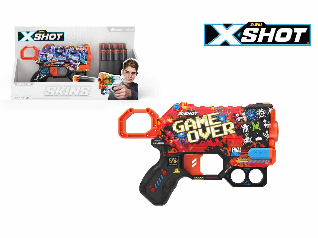X-shot skins menace 8 dardi zur36515