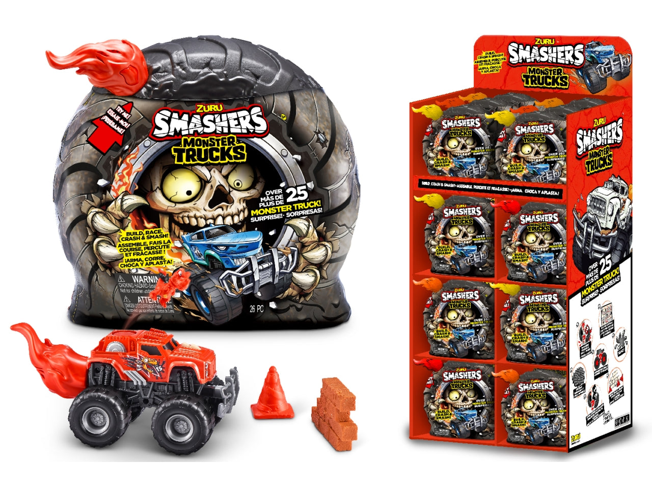 Smashers monster truck surprise