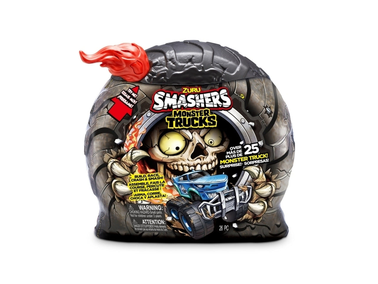 Smashers monster truck surprise