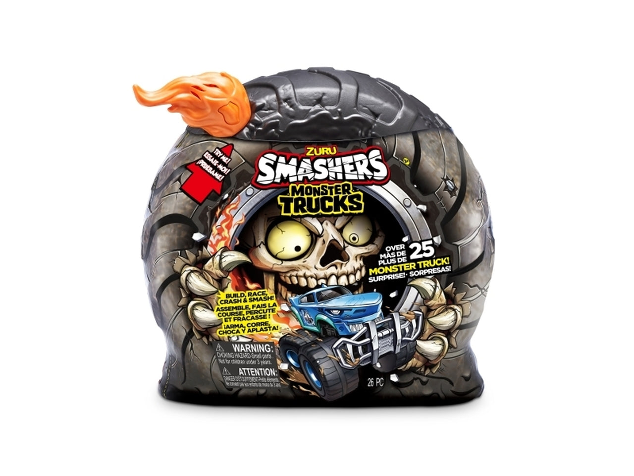 Smashers monster truck surprise