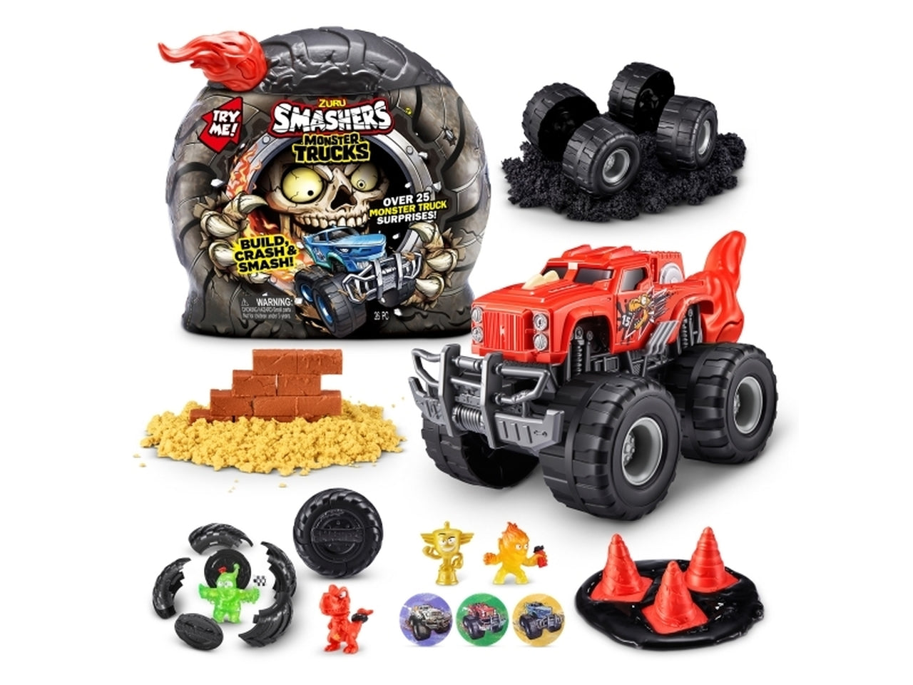 Smashers monster truck surprise