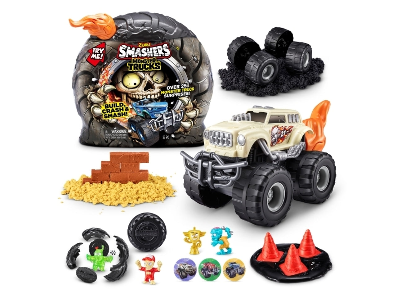 Smashers monster truck surprise