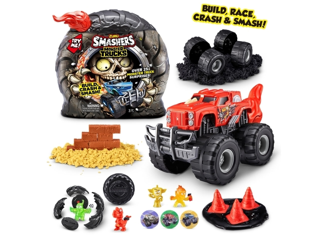 Smashers monster truck surprise