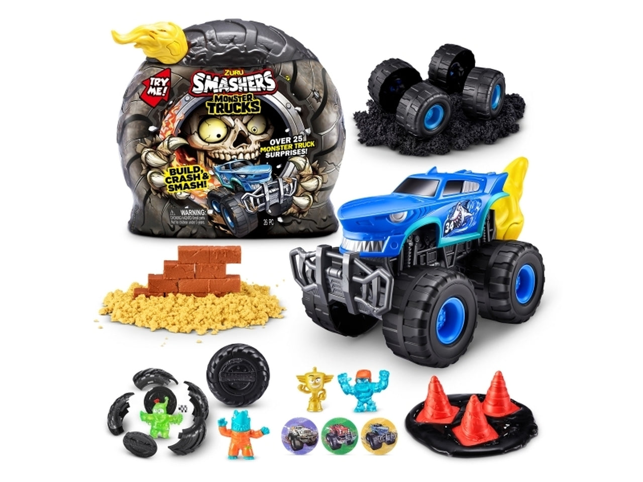 Smashers monster truck surprise