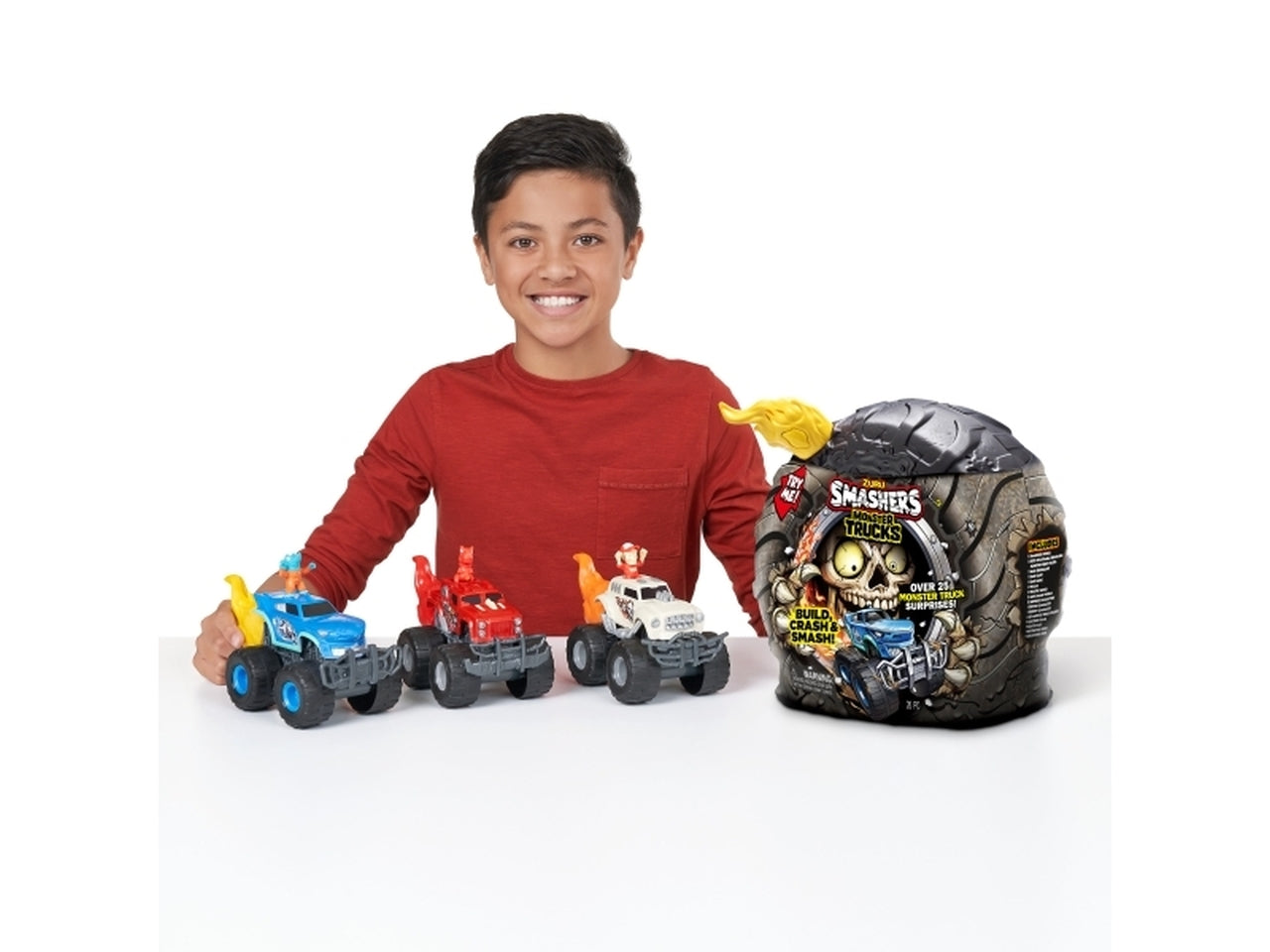 Smashers monster truck surprise