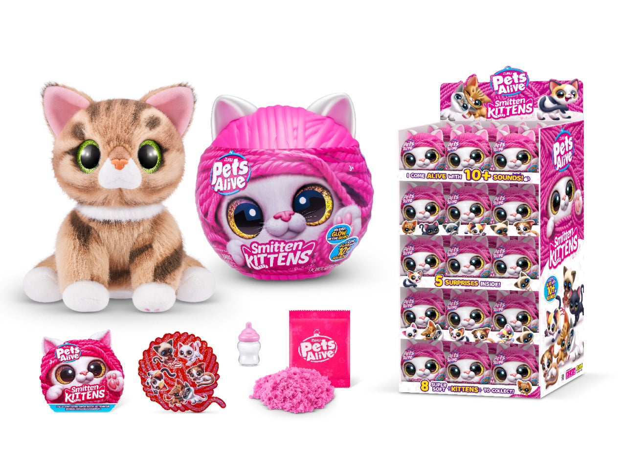 Pets alive gomitolo gattini interattivi