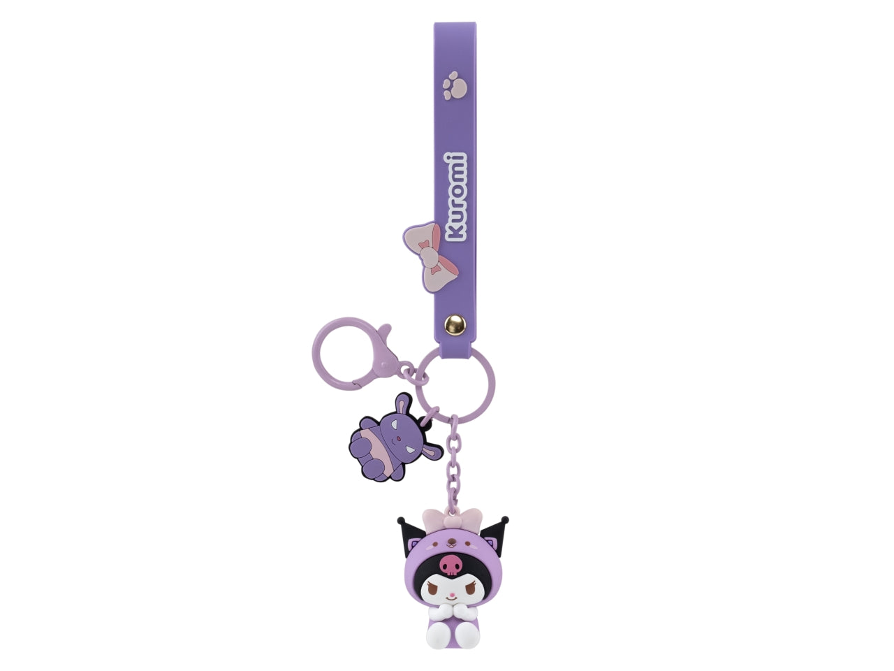 Yume hello kitty and friends keychain with hand strap animals series
