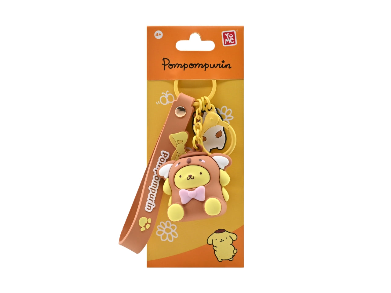 Yume hello kitty and friends keychain with hand strap animals series